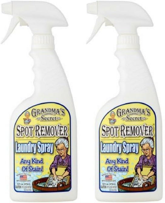 Grandma's Secret GS7001 Laundry Spray, 16-Ounce – Powerful Stain Remover for Clothes and Fabrics