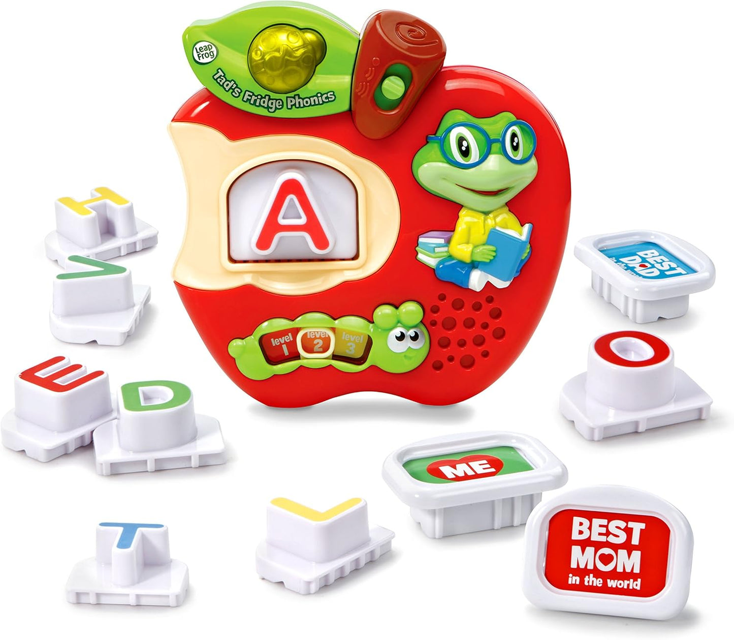 LeapFrog Tad's Fridge Phonics Magnetic Letter Set – Small Educational Toy