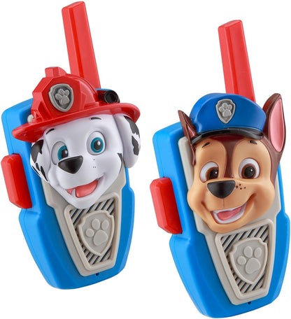 PAW Patrol Adventure Walkie Talkies - Chase & Marshall Set for Toddlers, Set of 2