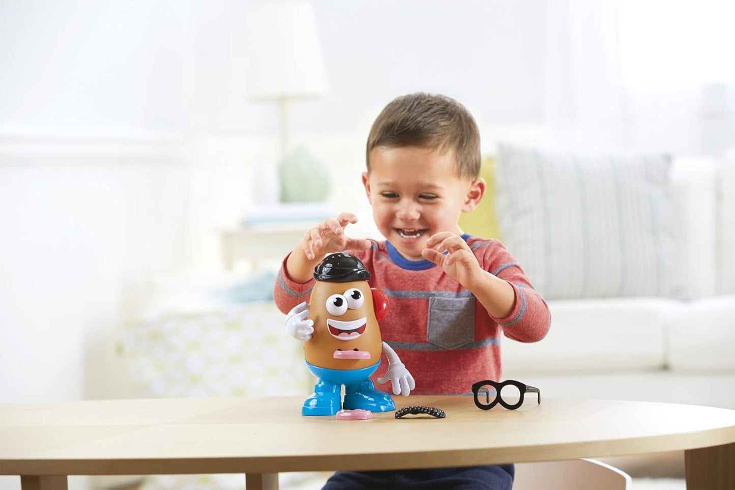 Potato Head Classic Toy Figure – 13 Interchangeable Parts for Creative Play, Perfect Preschool Gift for Kids Ages 2+ and Holiday Fun