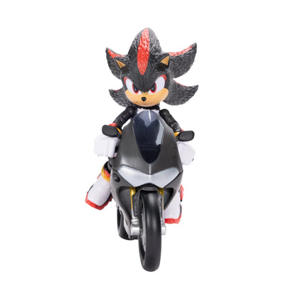 Sonic 3 Shadow Action Figure with Motorcycle - 5-inch Articulated Collectible