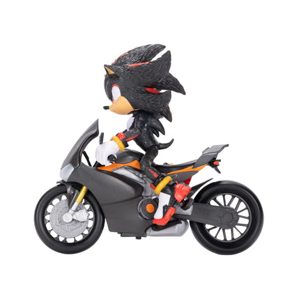 Sonic 3 Shadow Action Figure with Motorcycle - 5-inch Articulated Collectible