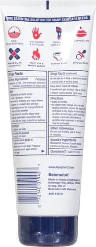 Aquaphor Healing Ointment, 7 Oz Tube | Advanced Therapy Skin Protectant for Dry Skin, Minor Cuts, Burns, and Dry Cuticles