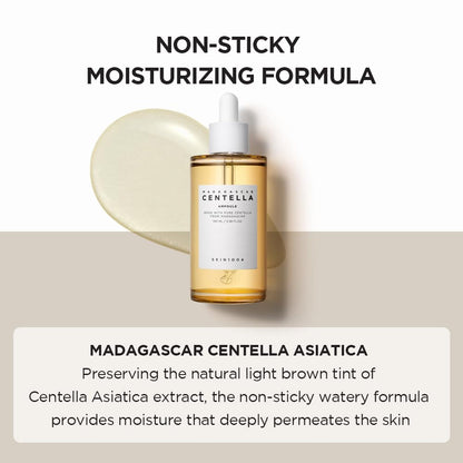 SKIN1004 Madagascar Centella Asiatica Ampoule Facial Serum – 3.38 fl.oz (100ml) | Calming, Hydrating, and Soothing Serum for Sensitive Skin