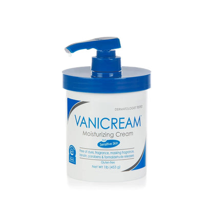 Vanicream Moisturizing Skin Cream with Pump Dispenser, 16 fl oz | Gentle, Irritant-Free Moisturizer for Sensitive Skin