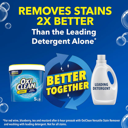 OxiClean Versatile Stain Remover Powder, 5 lb