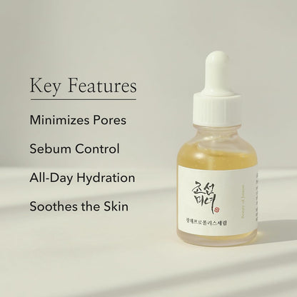 Beauty of Joseon Glow Serum with Propolis and Niacinamide, 30ml (1 fl.oz) | Hydrating Facial Moisturizer for Irritated & Uneven Skin Tone, Korean Skincare