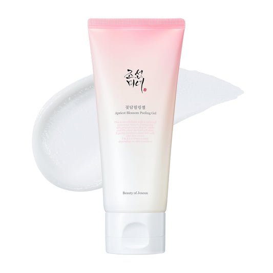 Beauty of Joseon Apricot Blossom Peeling Gel | Soft Exfoliating Face & Body Scrub for Dead Skin Cell Removal | Korean Skincare for All Skin Types, 100ml / 3.38 fl.oz