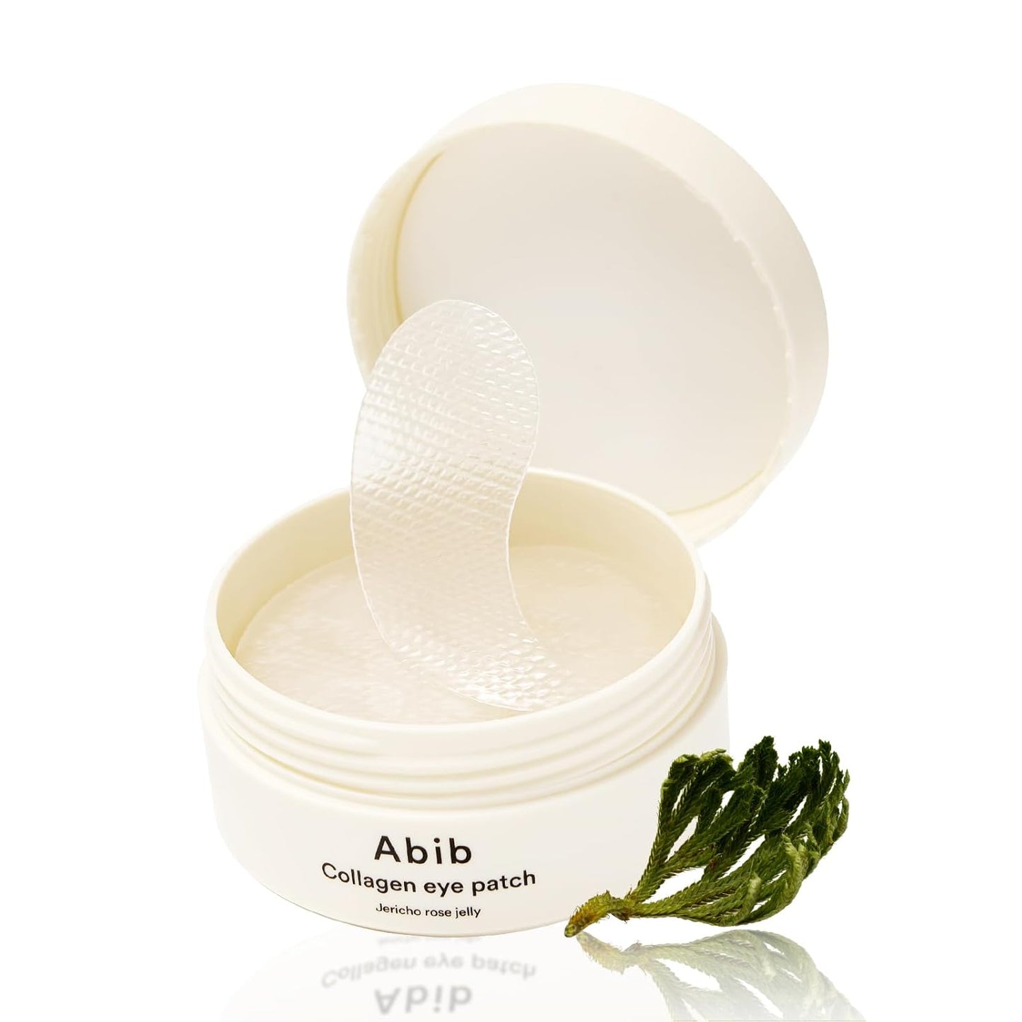 Abib Collagen Eye Patch Jericho Rose Jelly, 60 Patches – Korean Under-Eye Patches for Puffiness, Dark Circles, Wrinkle Care with Collagen, Caffeine, Niacinamide, and Ceramide