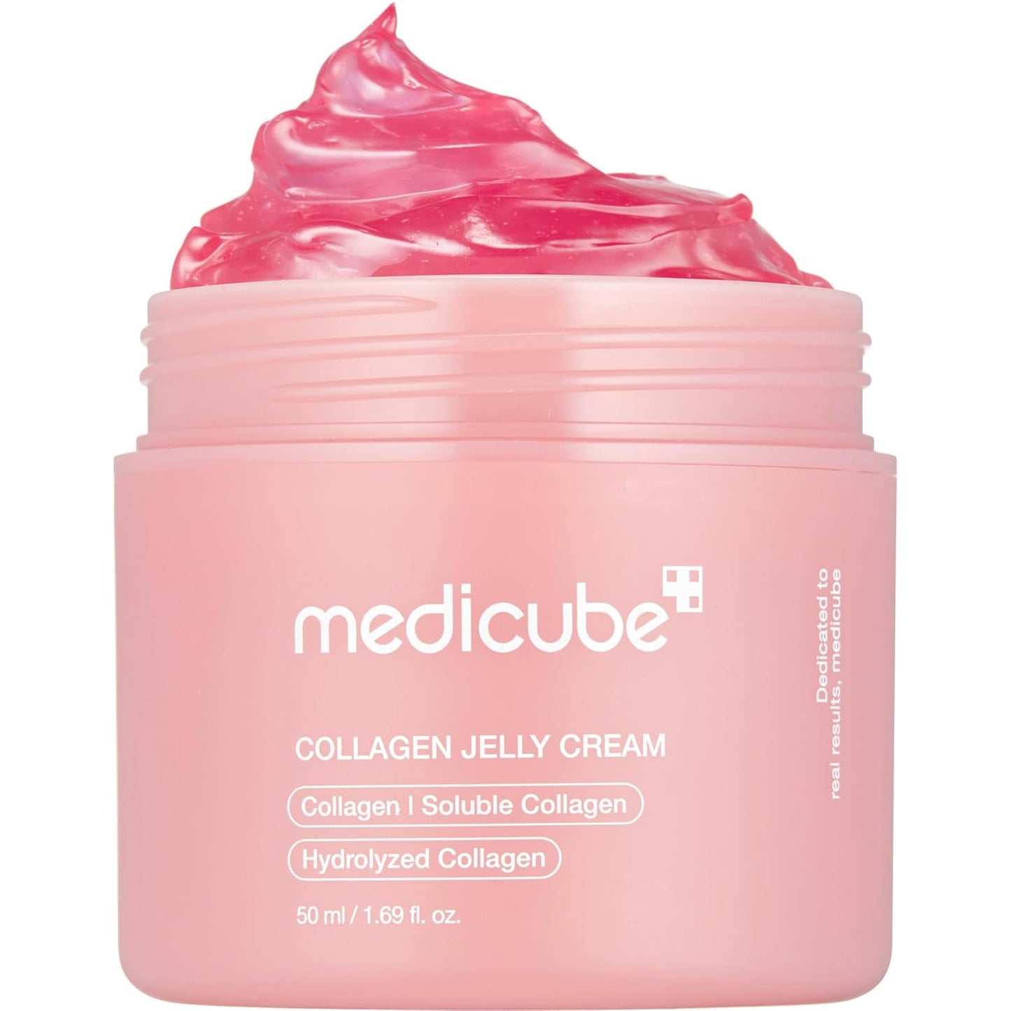 Medicube Collagen Jelly Cream, 1.69 fl. oz. (Pack of 1) – Niacinamide & Freeze-Dried Hydrolyzed Collagen for 24-Hour Glow, Hydration, and Lifted Skin Barrier