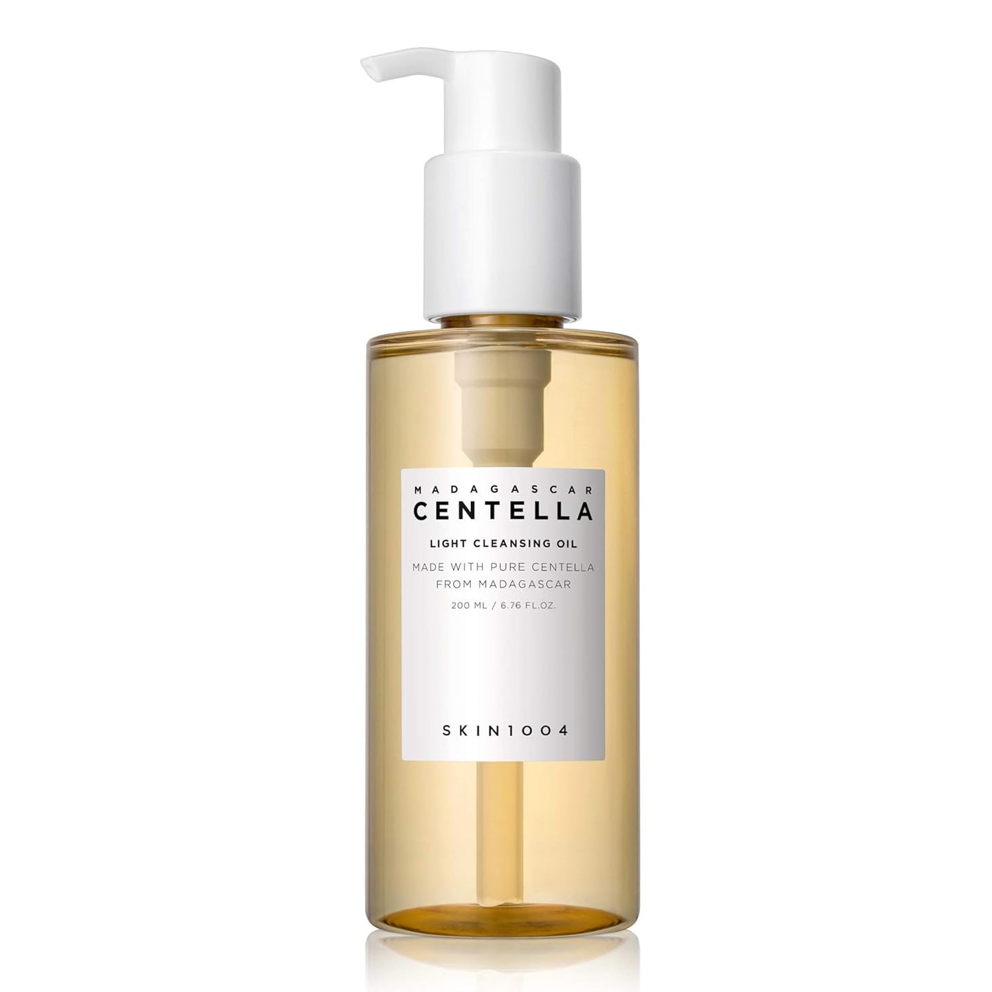 SKIN1004 Madagascar Centella Light Cleansing Oil – Gentle Oil Cleanser for Face, 6.76 fl oz (200ml) – Korean Facial Cleanser for Double Cleansing