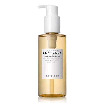 SKIN1004 Madagascar Centella Light Cleansing Oil – Gentle Oil Cleanser for Face, 6.76 fl oz (200ml) – Korean Facial Cleanser for Double Cleansing