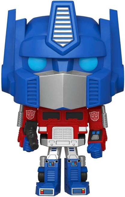 POP Optimus Prime #22 Retro Toys Transformers Vinyl Figure (with EcoTek Protector for Display Box Protection)