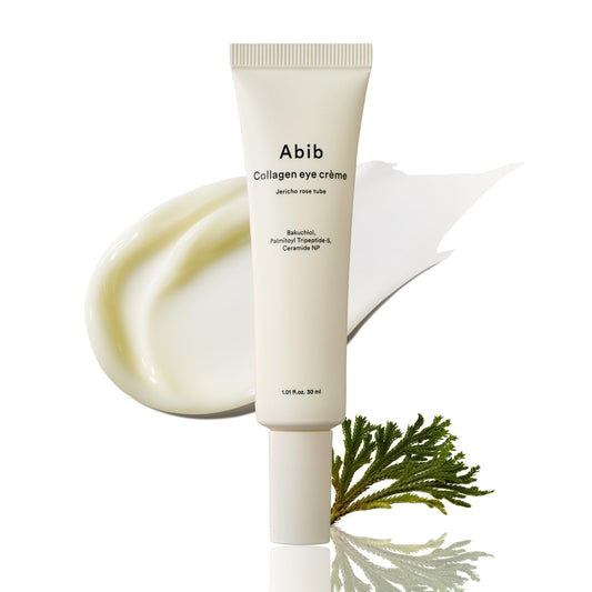 Abib Collagen Eye Crème Jericho Rose – Target Dark Circles, Puffiness, and Under-Eye Fine Lines with Hydrating, Firming Formula