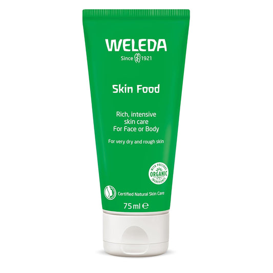 Weleda Skin Food Original Ultra-Rich Body Cream, 2.5 Fl Oz | Plant-Based Hydrating Moisturizer with Pansy, Chamomile, and Calendula