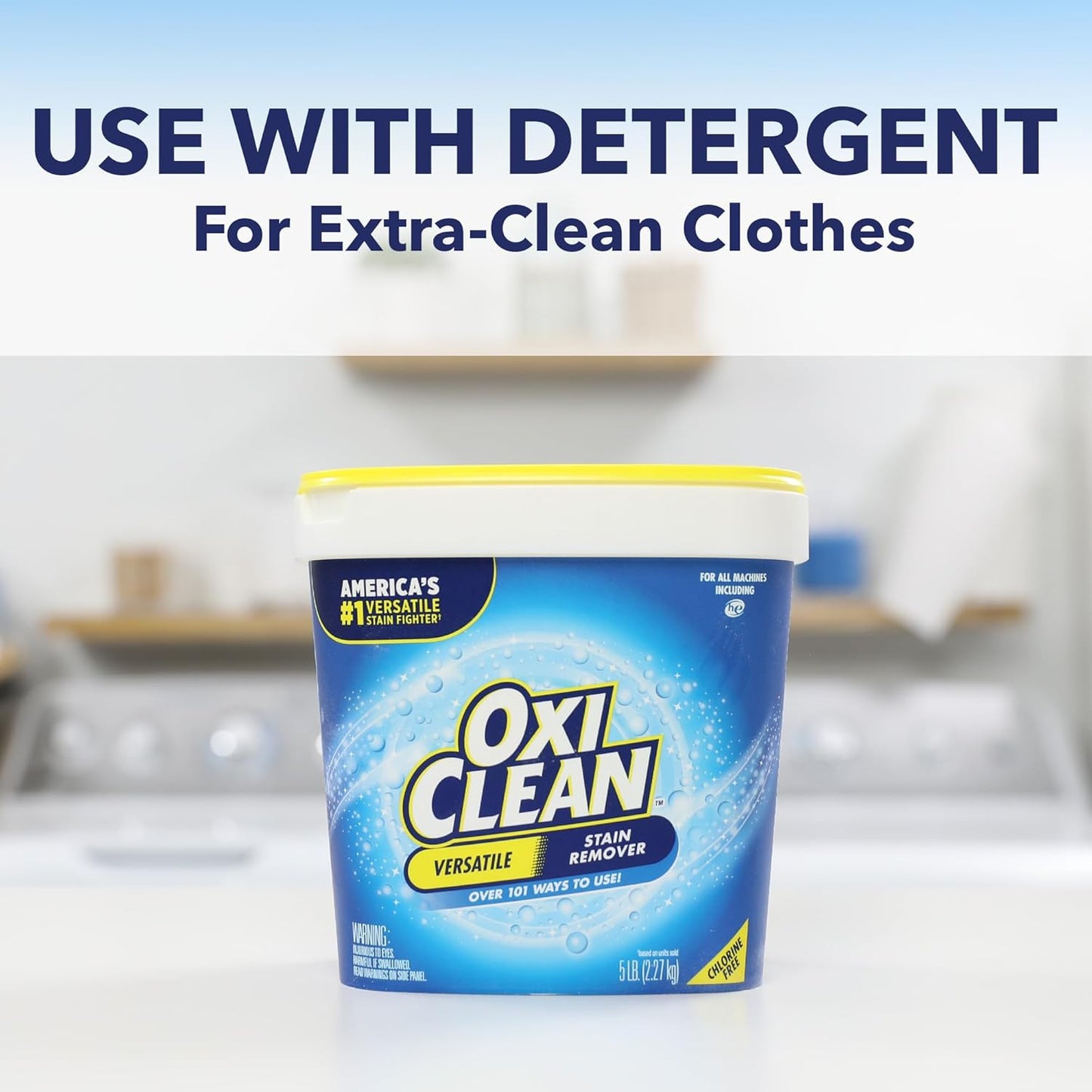 OxiClean Versatile Stain Remover Powder, 5 lb