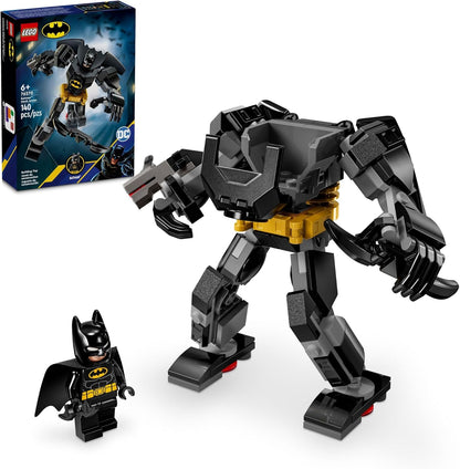 LEGO DC Batman: Batman Mech Armor Super Hero Toy – Collectible Robot Action Figure with Batman Minifigure, Creative Gift for Kids & Batman Fans Aged 6+, 76270