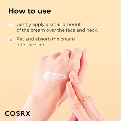 COSRX Snail Mucin 92% Face Moisturizer: Lightweight Hydrating Cream for Soft, Glowy Skin – 3.52 oz, Korean Skincare