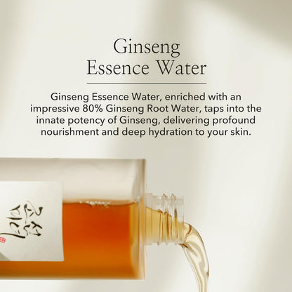 Beauty of Joseon Ginseng Essence Water Hydrating Face Toner | Moisturizing Toner for Dry, Dull Skin, Korean Skin Care for Men and Women, 150ml (5 fl.oz)