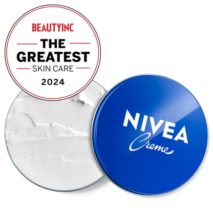 NIVEA Creme Moisturizing Cream: Body, Face, and Hand Cream – 13.5 oz Tin