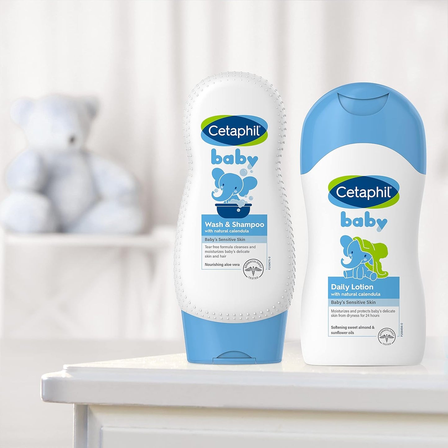 Cetaphil Baby Wash & Shampoo, 13.5oz (Pack of 2) | Hypoallergenic, Soap-Free, Gentle for Everyday Use