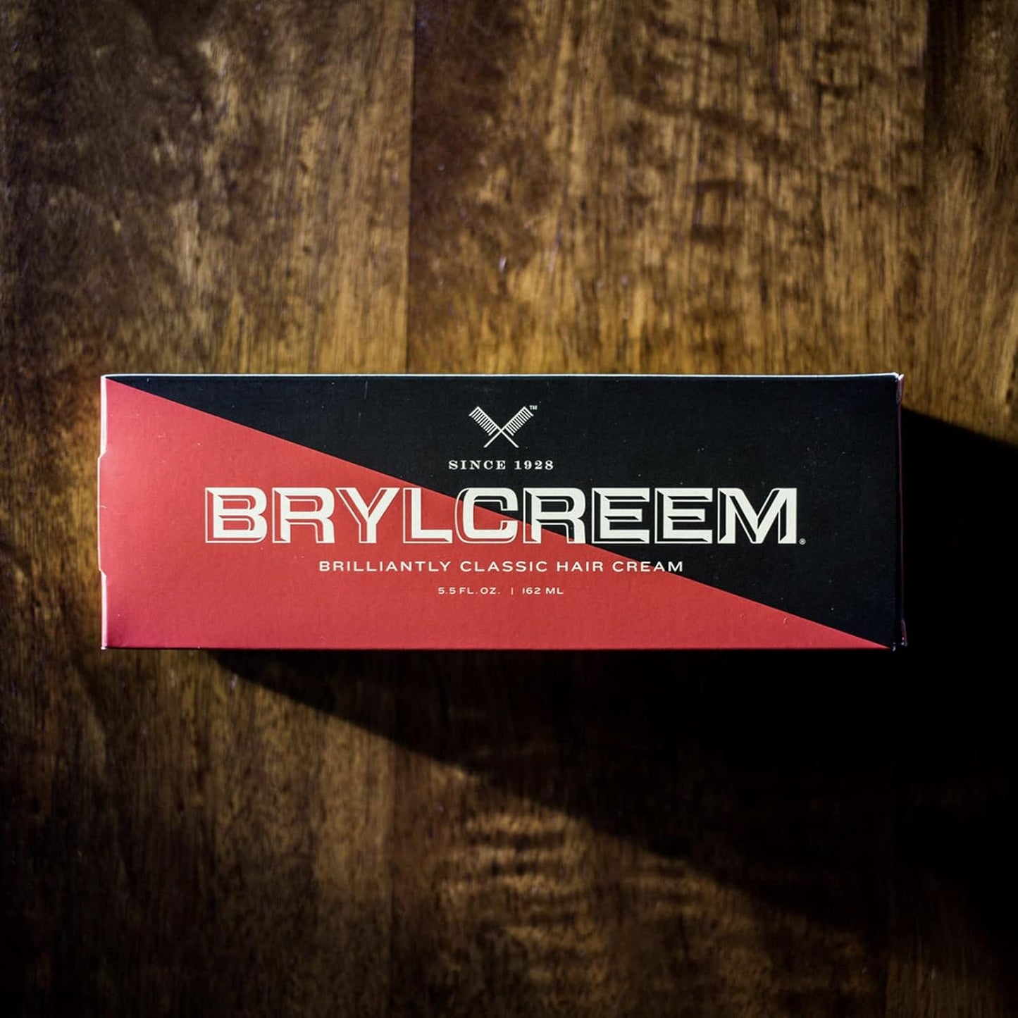 Brylcreem 3-in-1 Original High Shine Men's Hair Cream, Styling, Strengthening & Conditioning, Alcohol-Free, 5.5 Oz