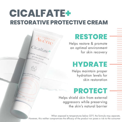 Eau Thermale Avène Cicalfate+ Restorative Protective Cream for Skin Repair and Soothing