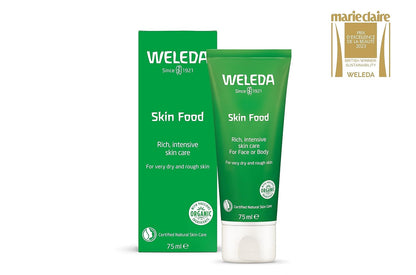 Weleda Skin Food Original Ultra-Rich Body Cream, 2.5 Fl Oz | Plant-Based Hydrating Moisturizer with Pansy, Chamomile, and Calendula