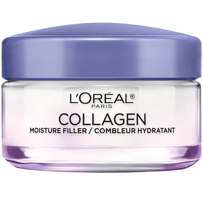 L’Oreal Paris Collagen Daily Face Moisturizer: Anti-Aging Cream to Reduce Wrinkles and Provide Intense Hydration, 1.7 oz