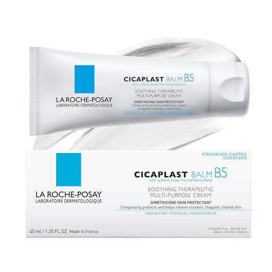 La Roche-Posay Cicaplast Balm B5 UV SPF 50: Multi-Purpose Skin Protectant with Vitamin B5, Shea Butter, Madecassoside & Zinc Oxide, for Dry Skin and Post-Treatment Care