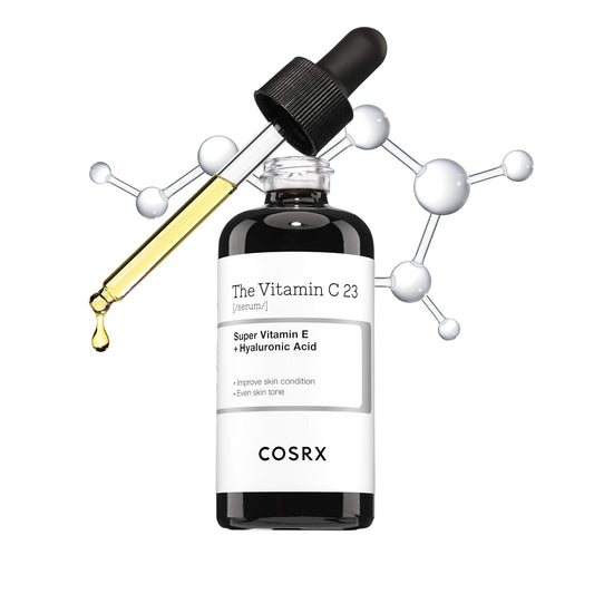 COSRX Pure Vitamin C 23% Serum with Vitamin E & Hyaluronic Acid – Brightening & Hydrating Facial Serum for Fine Lines, Uneven Skin Tone & Dull Skin, Korean Skin Care, 0.7 oz (20g)