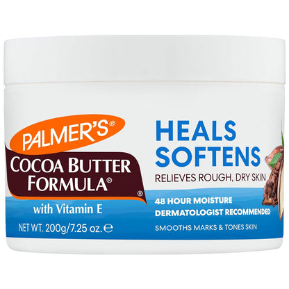 Palmer's Cocoa Butter Formula Daily Skin Therapy Solid Lotion with Vitamin E, Moisturizing Body Lotion for Extremely Dry Skin, 7.25 oz (Pack of 1)