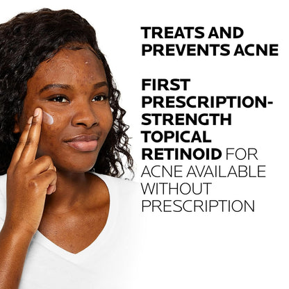 La Roche-Posay Effaclar Adapalene Gel 0.1% Acne Treatment | Retinoid Acne Cream for Blackheads & Whiteheads | Oil-Free Acne Medication