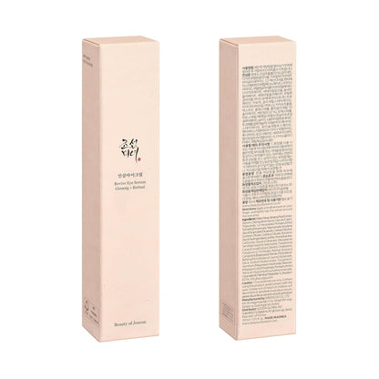 Beauty of Joseon Revive Eye Serum with Retinal & Niacinamide, 30ml (1 fl.oz) | Targets Puffy Eyes, Dark Circles, Fine Lines, Wrinkles, and Eye Bags, Korean Skincare